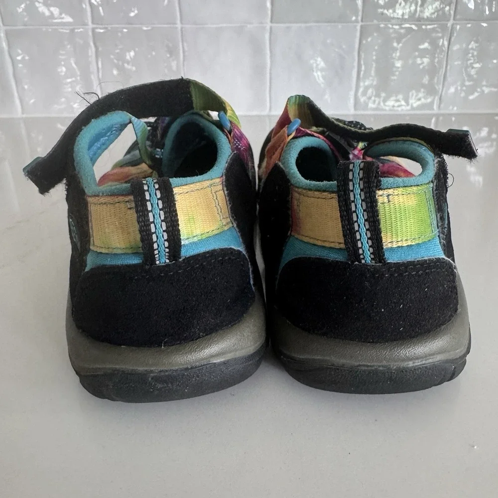 Keen Newport H2 Sandals Kids Size 4 Multicolor Tie‎ Dye Outdoor Water Shoes